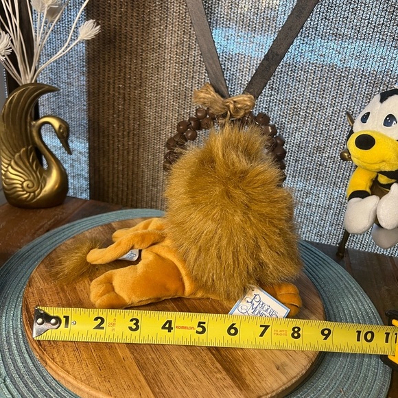 Vintage Lion Precious Moments Plush Bean Bag Alek Pals 1998 with Tags - Picture 10 of 12